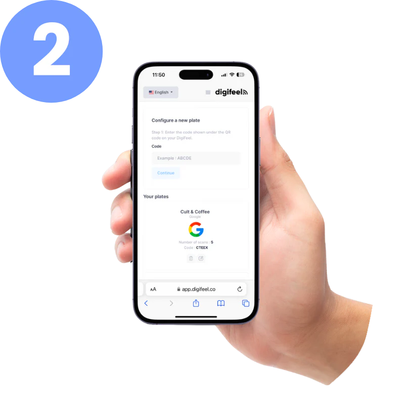 Step 2: Activate your plate
